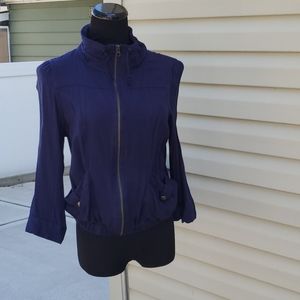 5 for $25 MINE light jacket zip-up tab sleeves